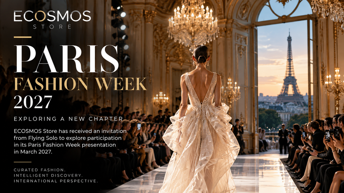 ECOSMOS Store Invited to Explore Paris Fashion Week 2027 with Flying Solo