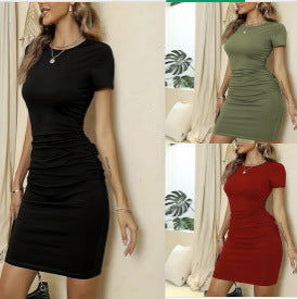 Spring And Summer Elegant Slim Sleeveless Dress