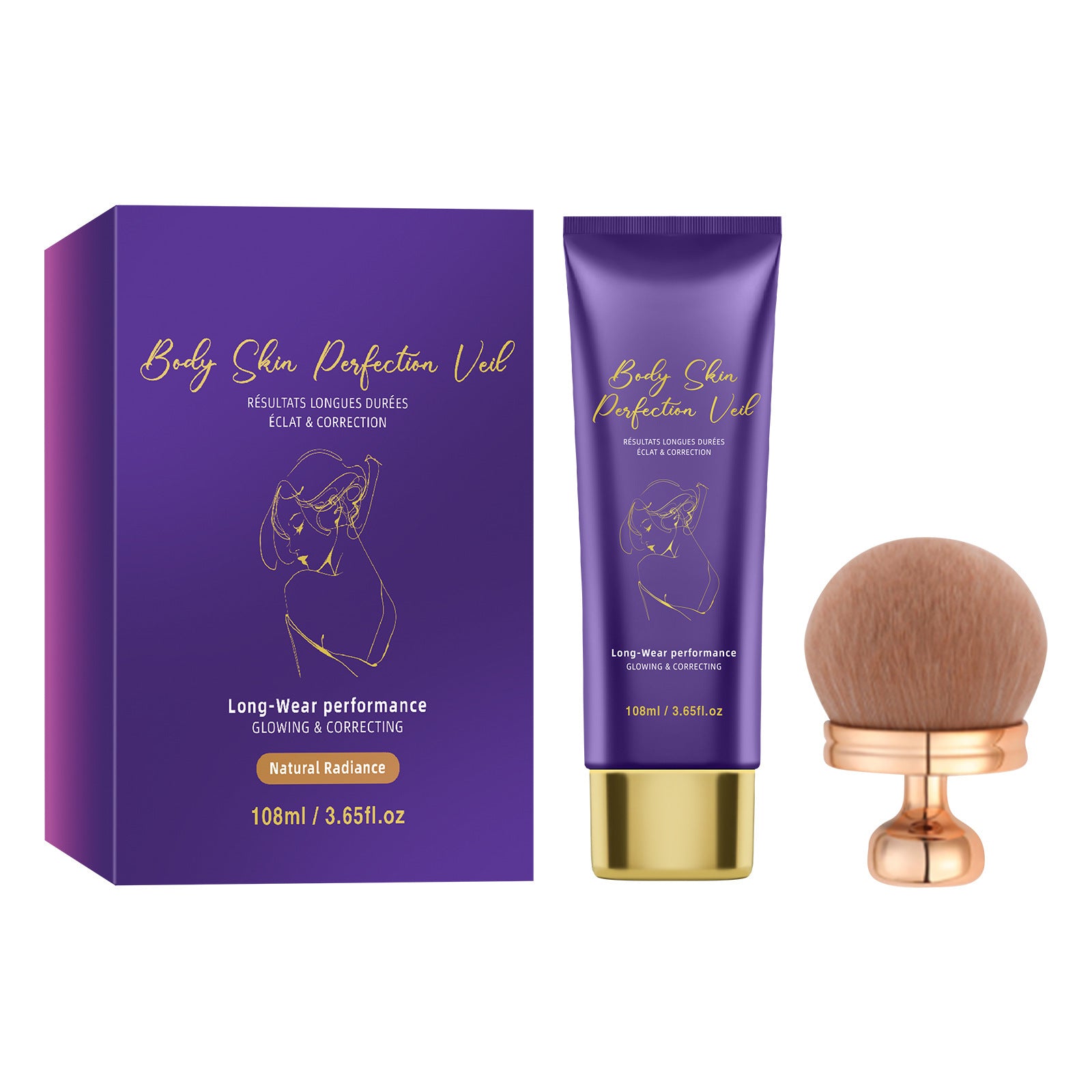 Daily Uniform Facial Skin Color Creates Long-lasting Natural Light And Transparent Makeup