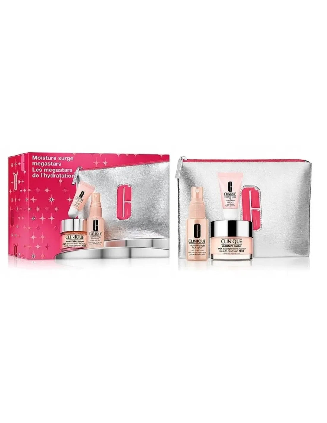Clinique Set Moisture Surge 50Ml Face Spray 30Ml Lip - CLINIQUE