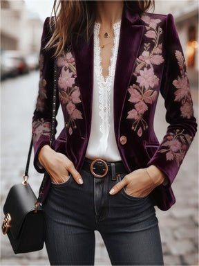 Casual Retro Stand Collar Coat