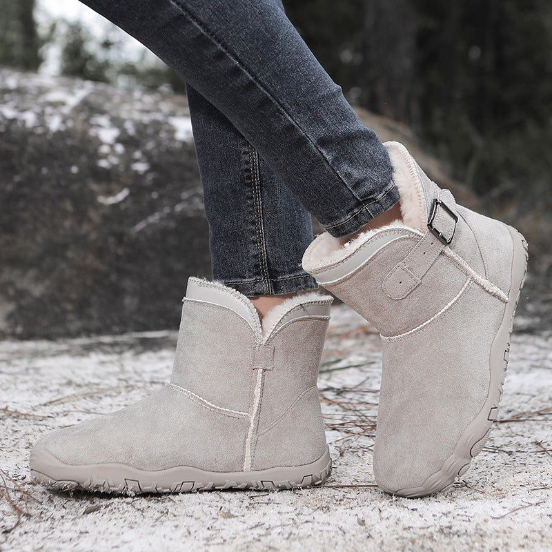 Unisex Warm Fleece-lined Snow Boots