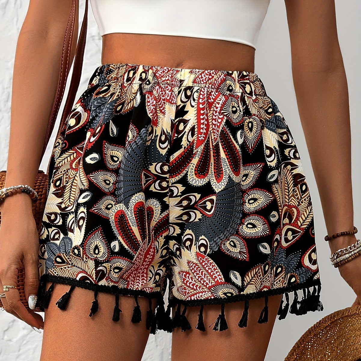 Fashion Women's Printed Casual Shorts