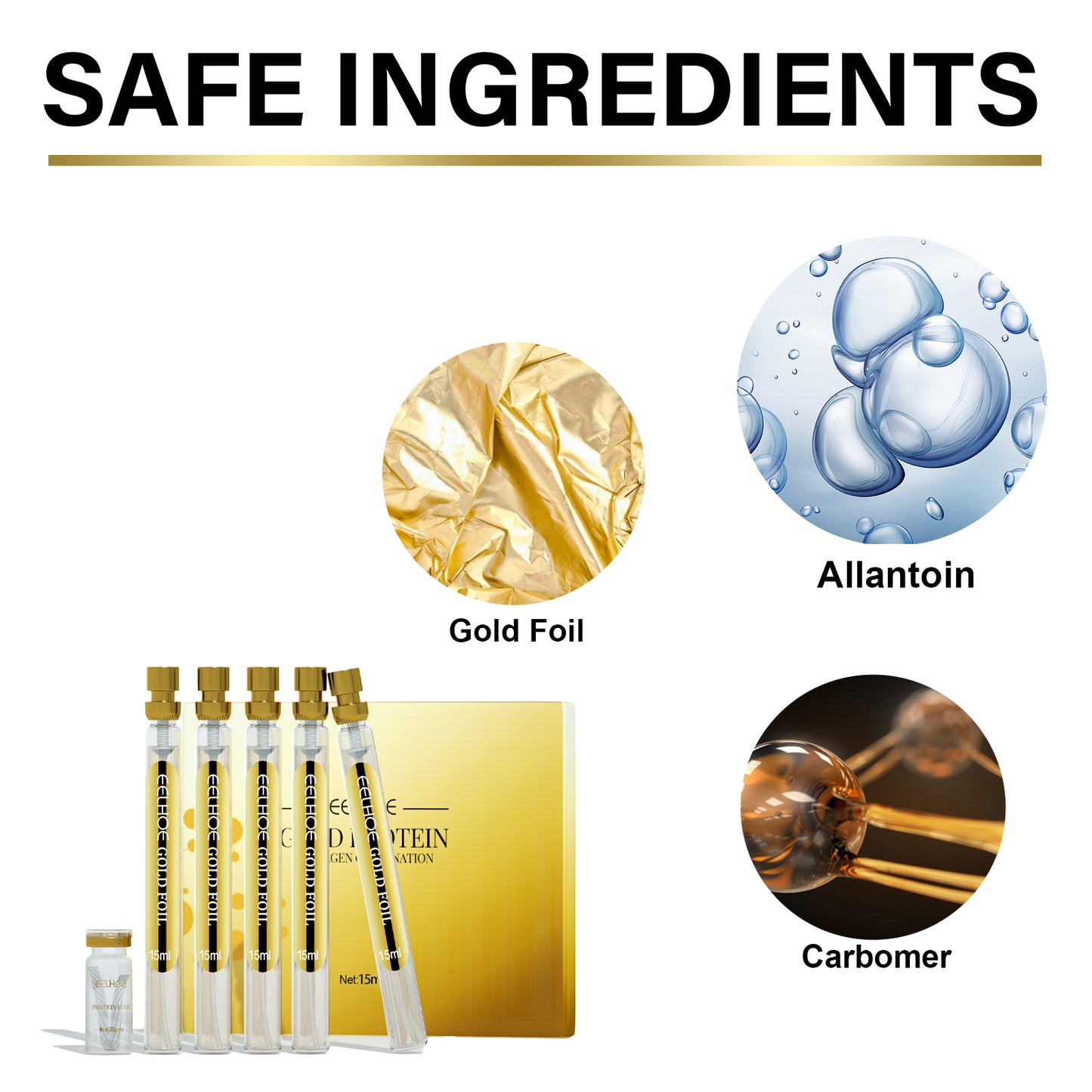 EELHOE Protein Line Lift Set Facial Shape Firming And Lifting Line Eye Line Anti-Wrinkle Serum