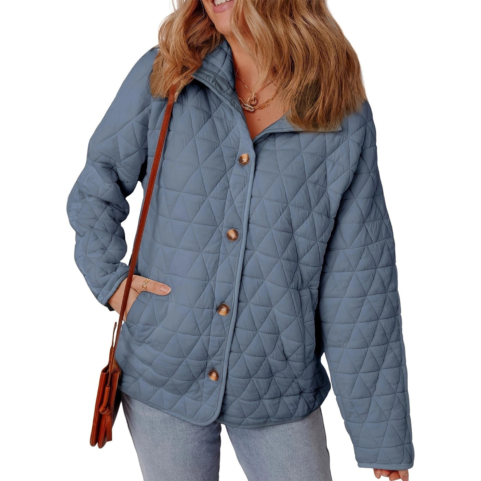 New Cotton Coat With Solid Color Women