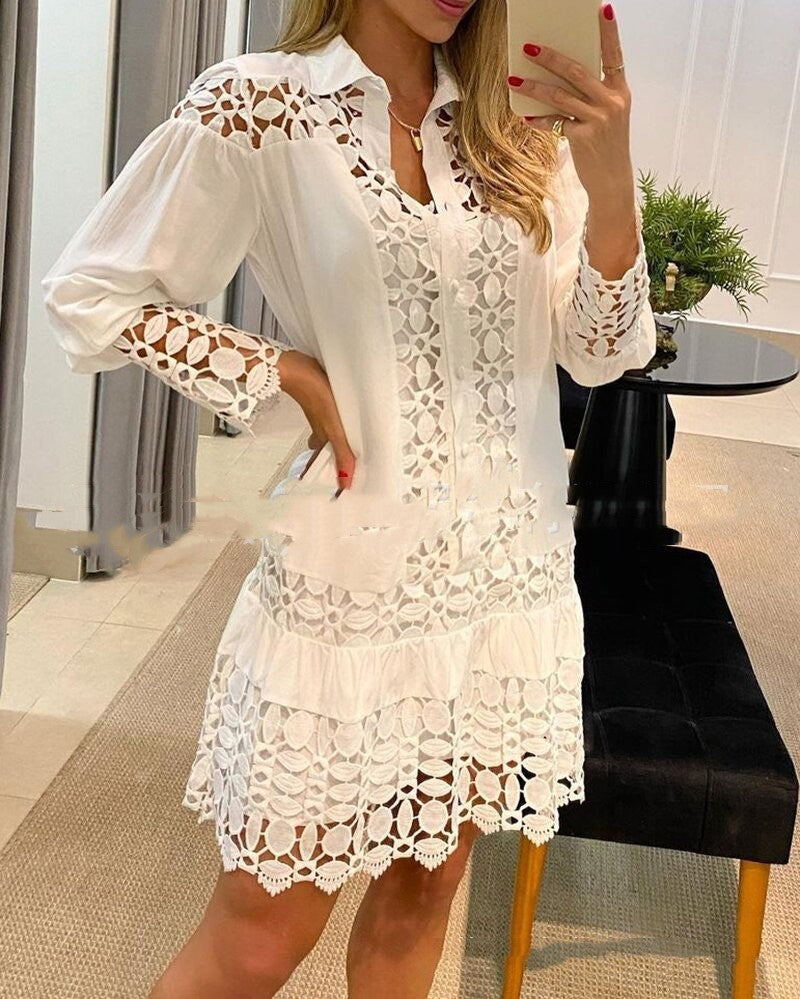 Fashion Solid Color Picture Non Iron Shirt