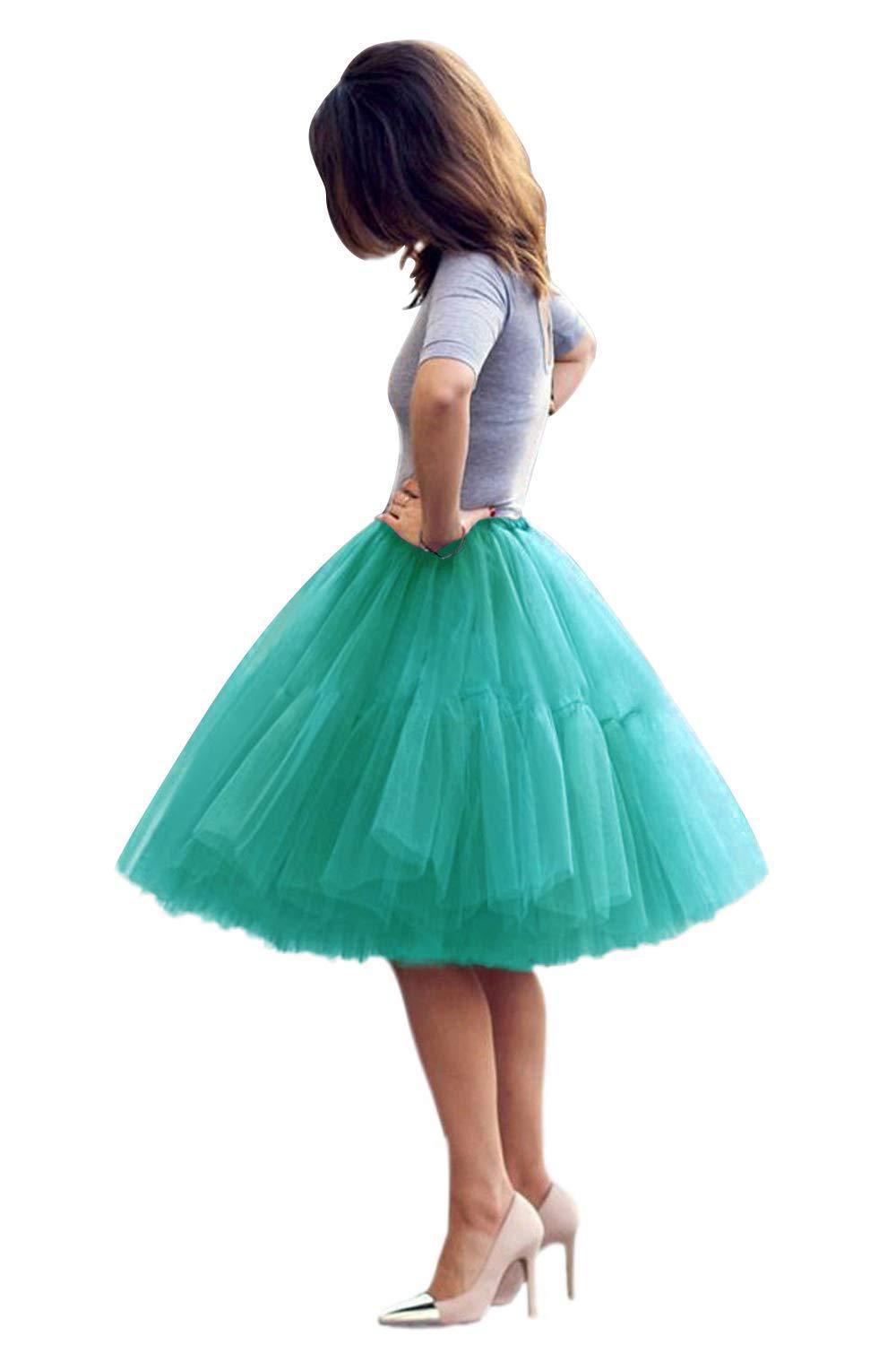 Spring And Summer Mesh Pleated Bubble Skirt