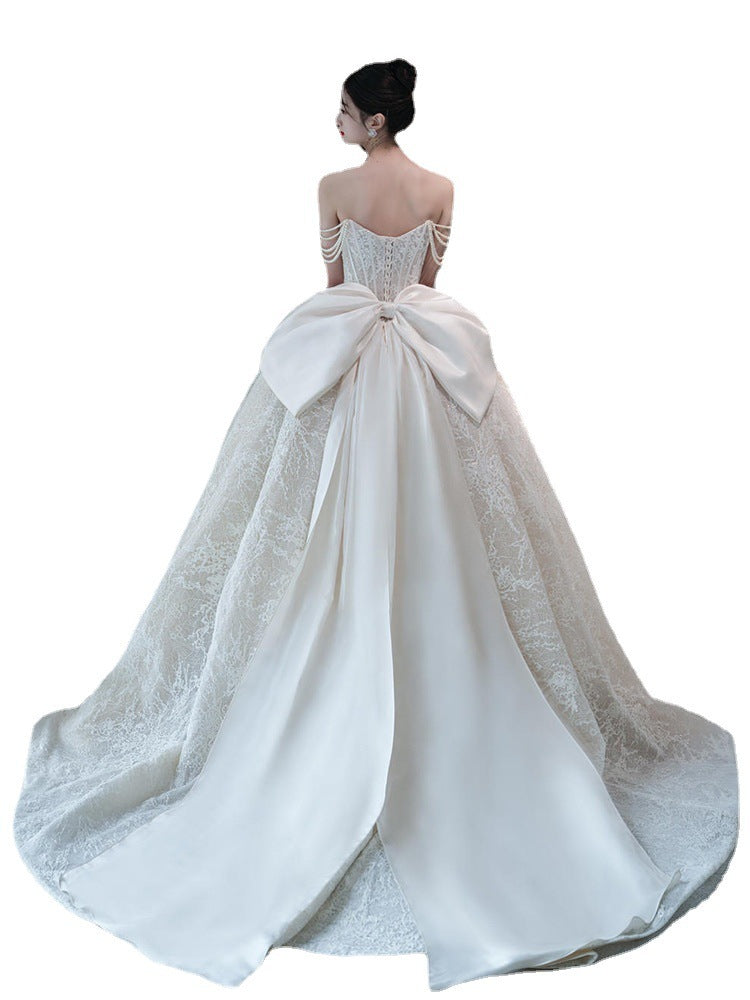 Bandeau Master Wedding Bridal French Light Dress