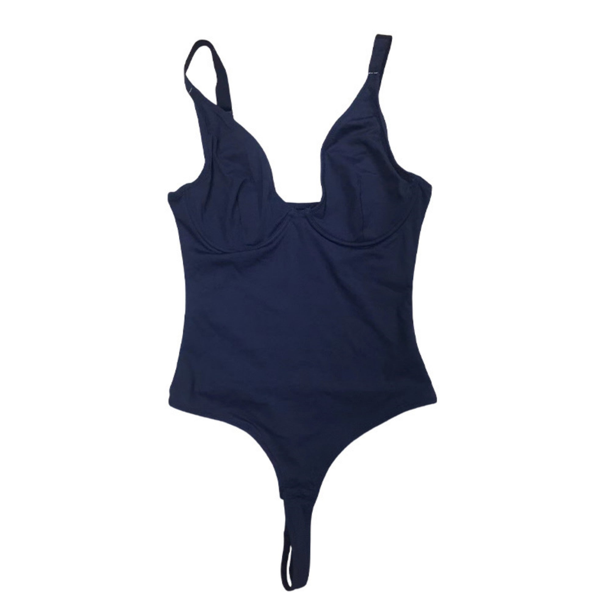 New Women's Solid Color Casual Versatile Plastic Jumpsuit Corset