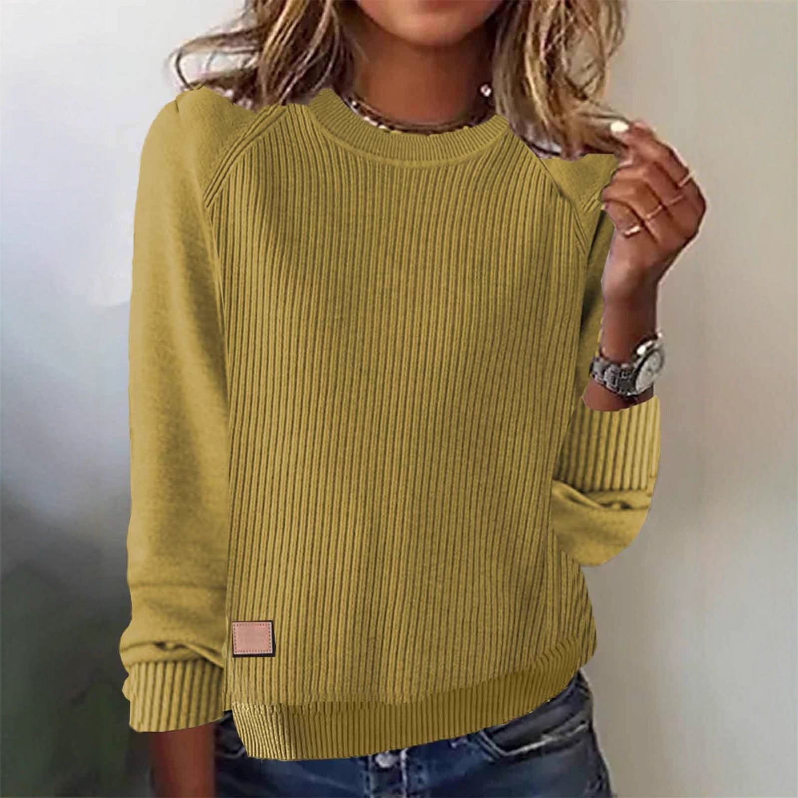 Independent Station Round Neck Long Sleeve Sweater