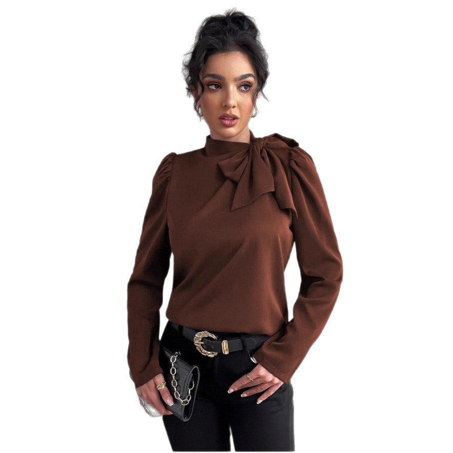 Womens Autumn Winter Shirts In European And American Styles
