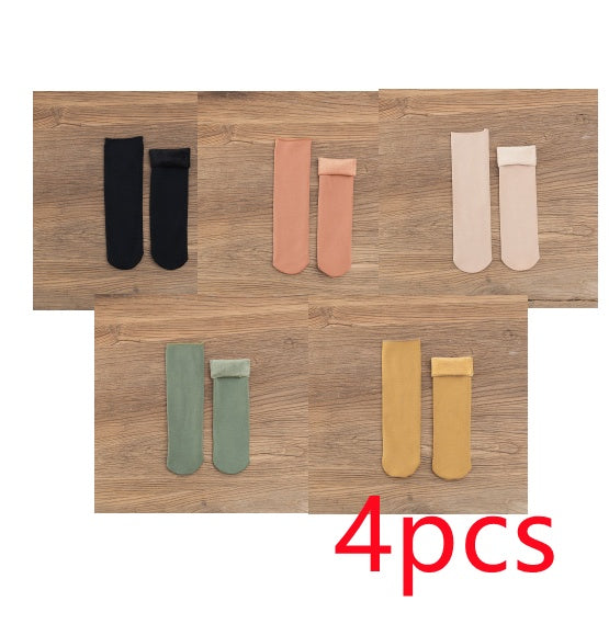 Snow Socks Winter Plus Velvet Thickened Socks