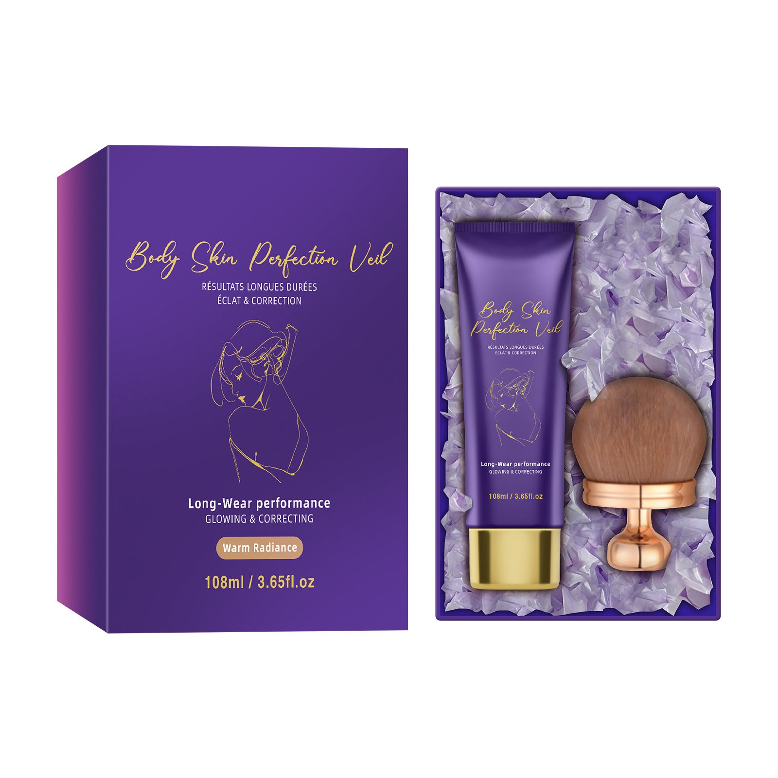 Daily Uniform Facial Skin Color Creates Long-lasting Natural Light And Transparent Makeup