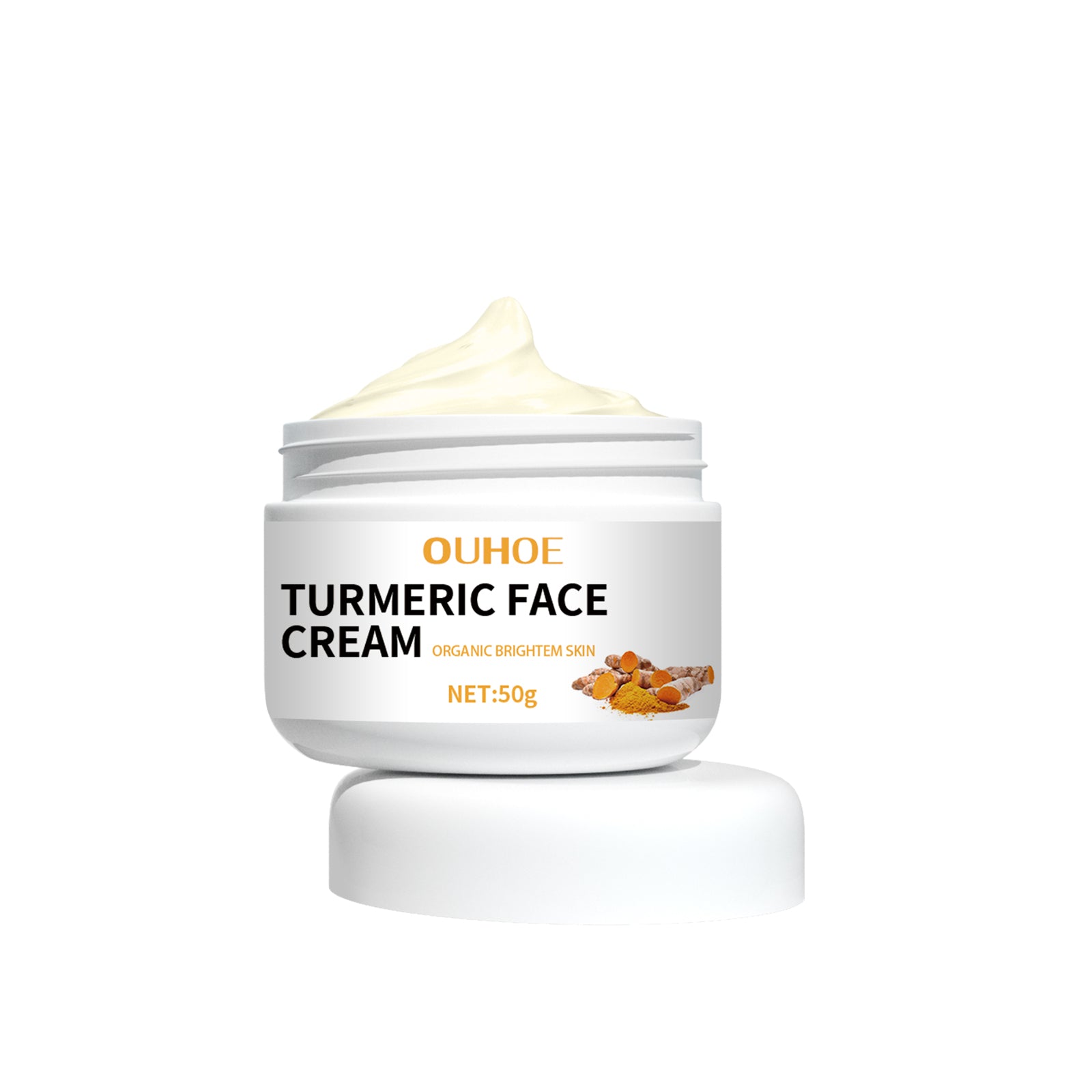 Turmeric Face Cream, Reduces Fine Lines And Spots Moisturizes Anti Wrinkles Face Cream