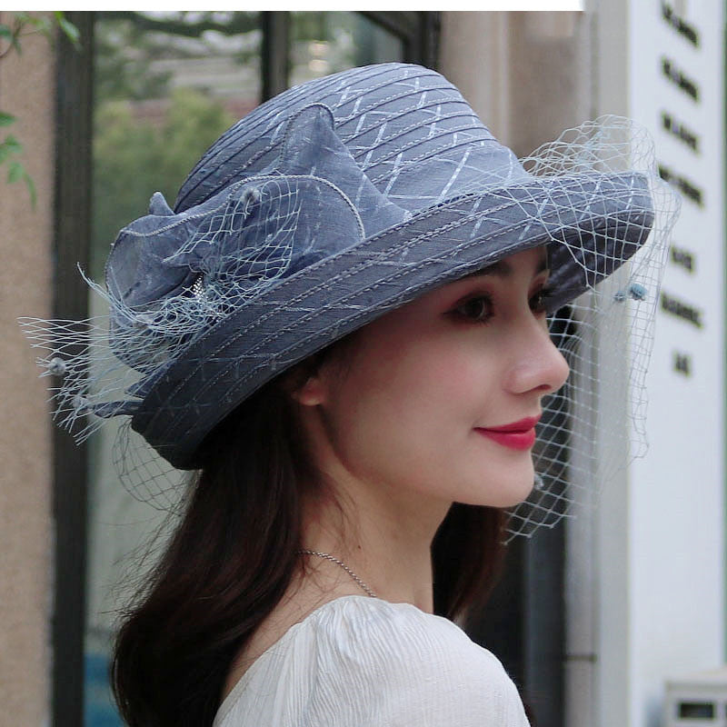 Curly Top Hat Travel Sun Protection Breathable Sun Hat