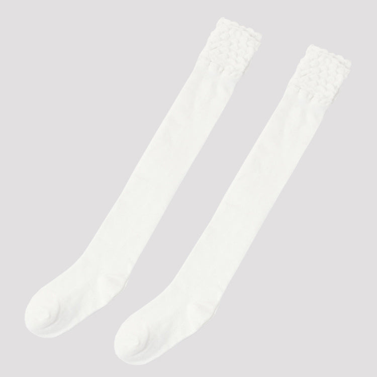 Autumn and winter thickened over the knee socks lace stockings women