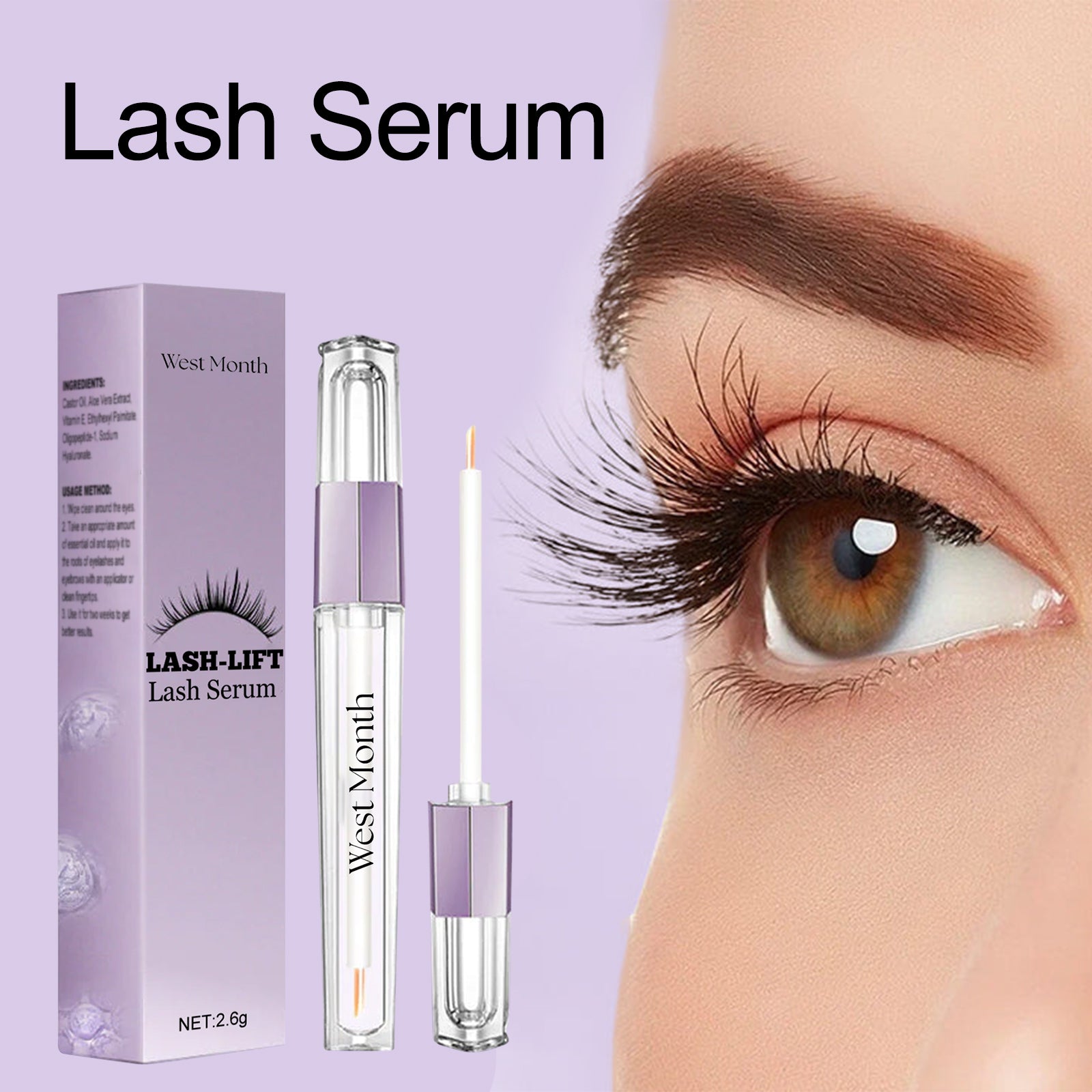 Lengthening Curl Mascara, Lashes Naturally Long Thick Curly And Black Mascara