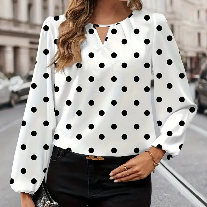 Polyester Women's Shirt Trendy And Versatile