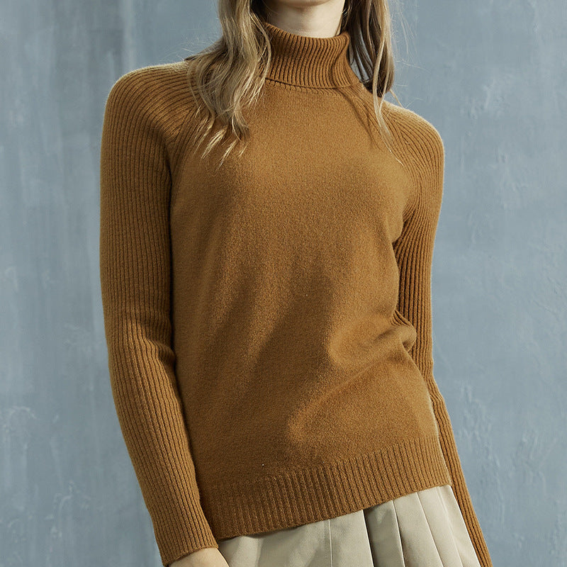 Womens Thick Fitted Slimming Pullover Base Layer Top