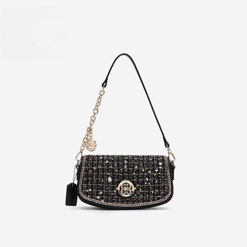 Commuter Crossbody Underarm Chain Shoulder Bag