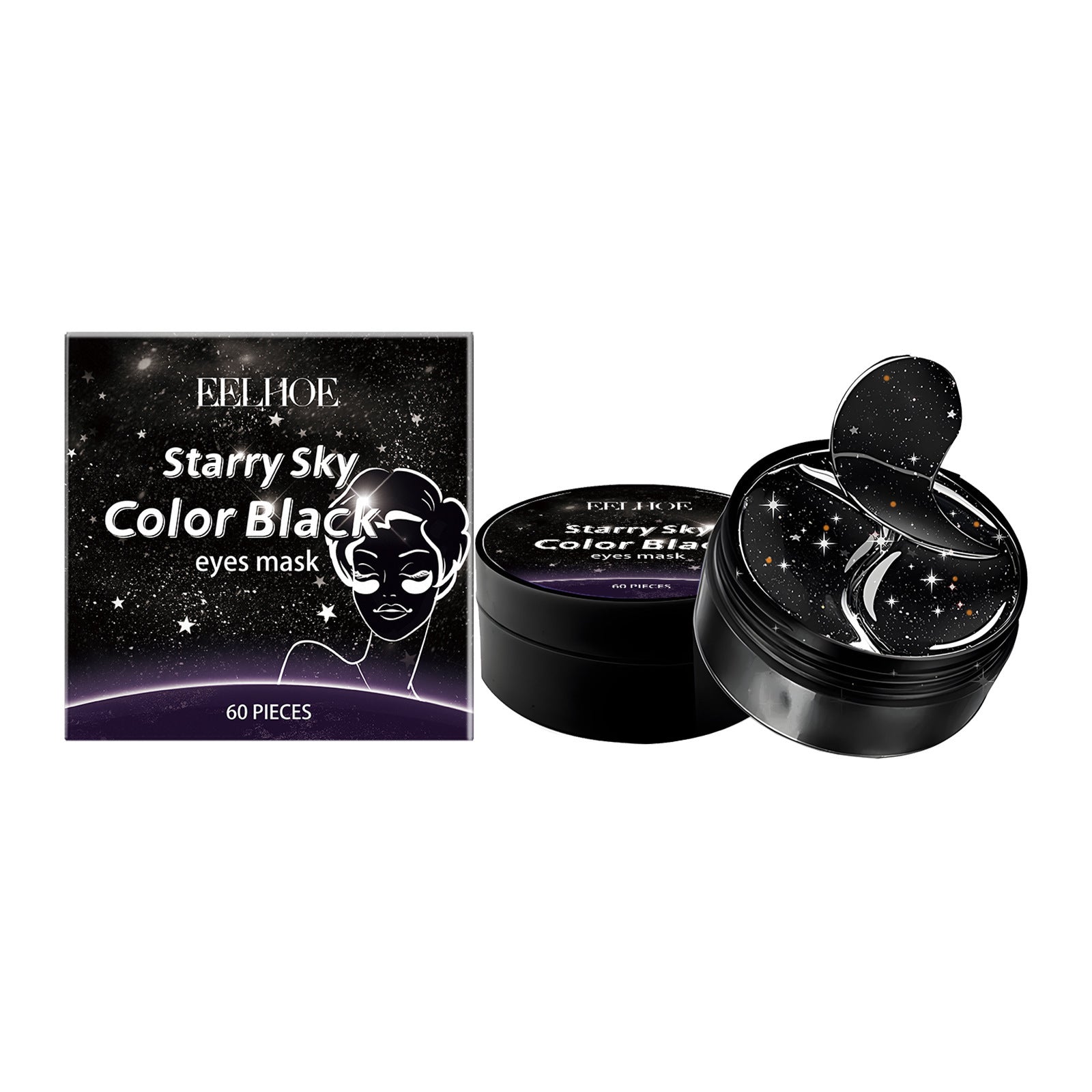 Starry Sky Zhenyan Black Eye Mask Hydrating Eye Circumference
