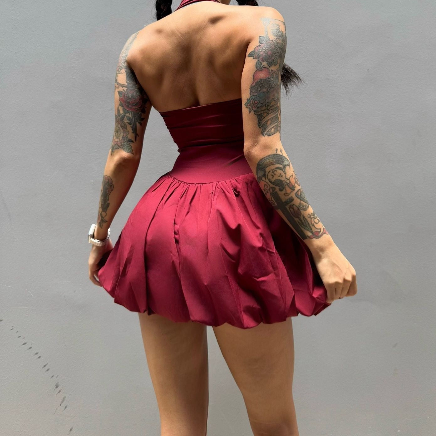 Womens Anti-Exposure Base-Layer Breathable Outdoor Dress