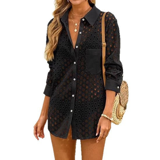 Fashionable Casual Beach Resort-style Beach Cover-up