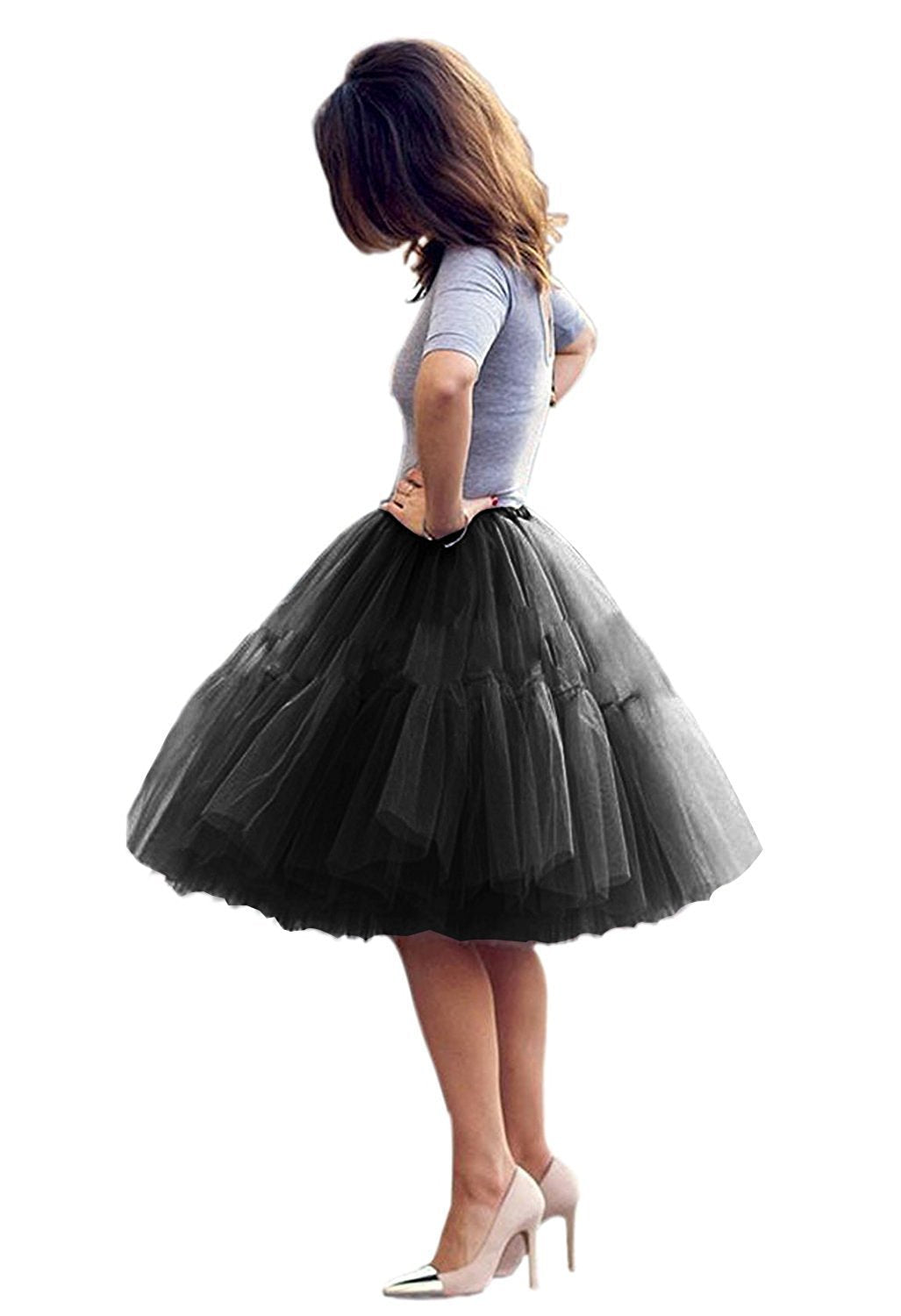 Spring And Summer Mesh Pleated Bubble Skirt