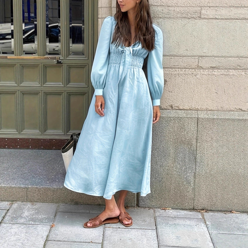 New Summer French-style Elegant Maxi Dress