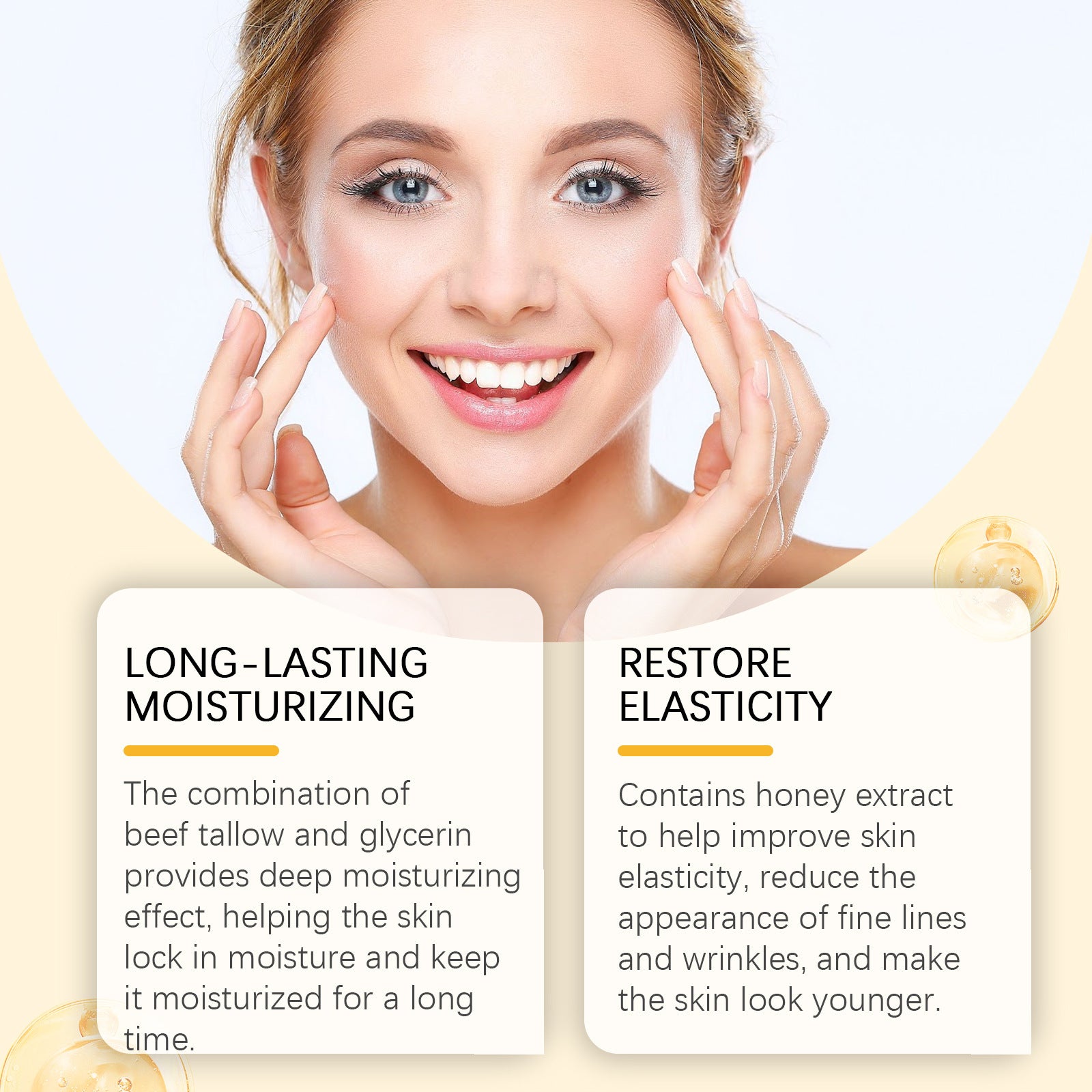 WoodSleep Honey Moisturizer Mild Nourishing, Hydrating And Moisturizing