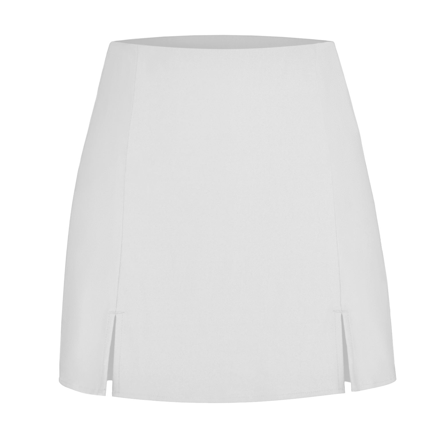 New Style Casual Skirt-trousers With Double Side Slits