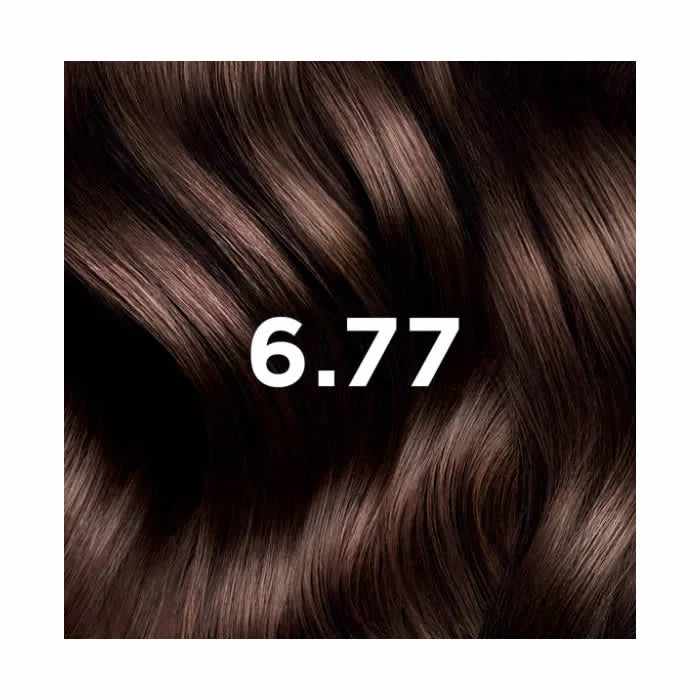 Phyto Hair Colour By Phytocolor 6.77 Light Brown Cappuccino 180G - PHYTO PARIS