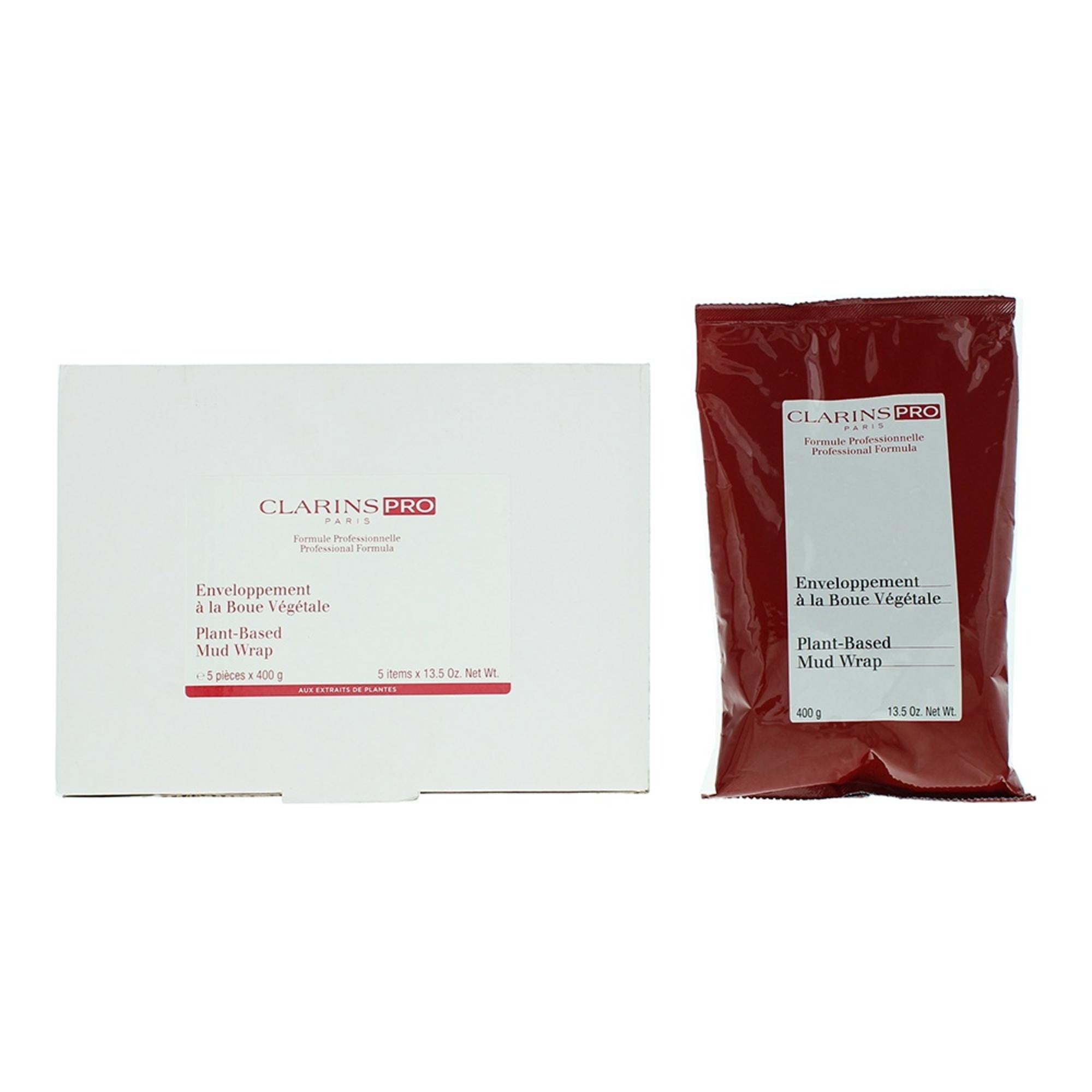 Set, Clarins, Pro Plant-Base, Purifying, Mud Mask, Body, 5 pcs, 400 g