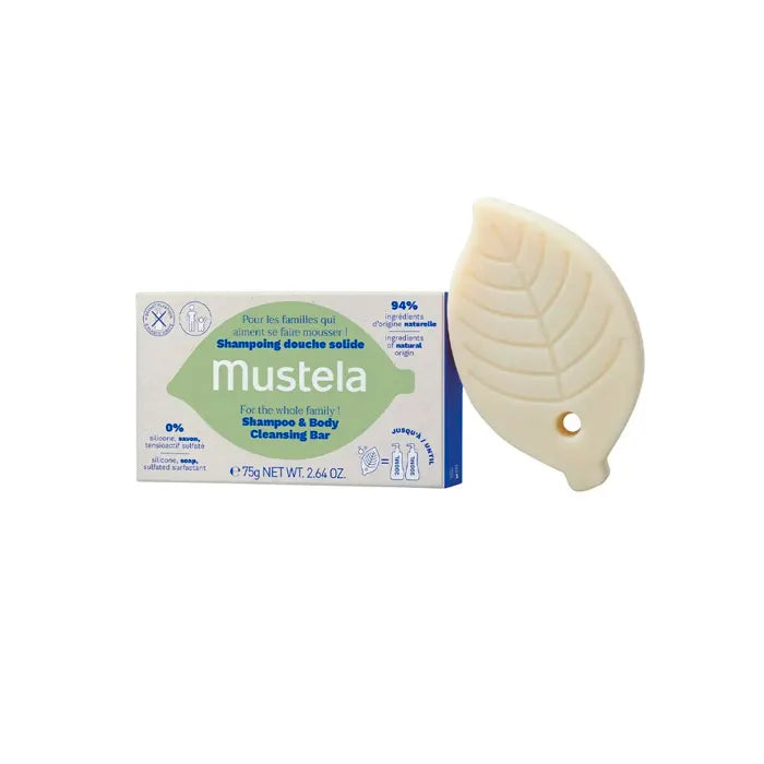 Mustela Organic Mustela Shower Shampoo Solid 75G