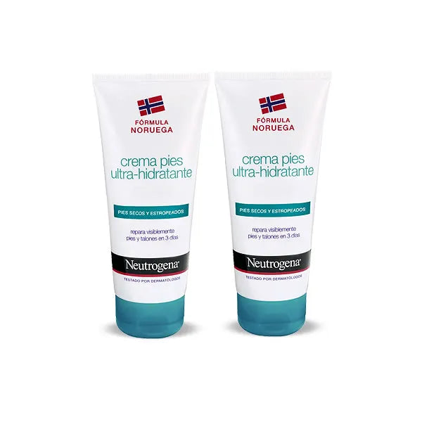 Neutrogena Norwegian Formula Nourishing Foot Cream 2X100Ml - NEUTROGENA