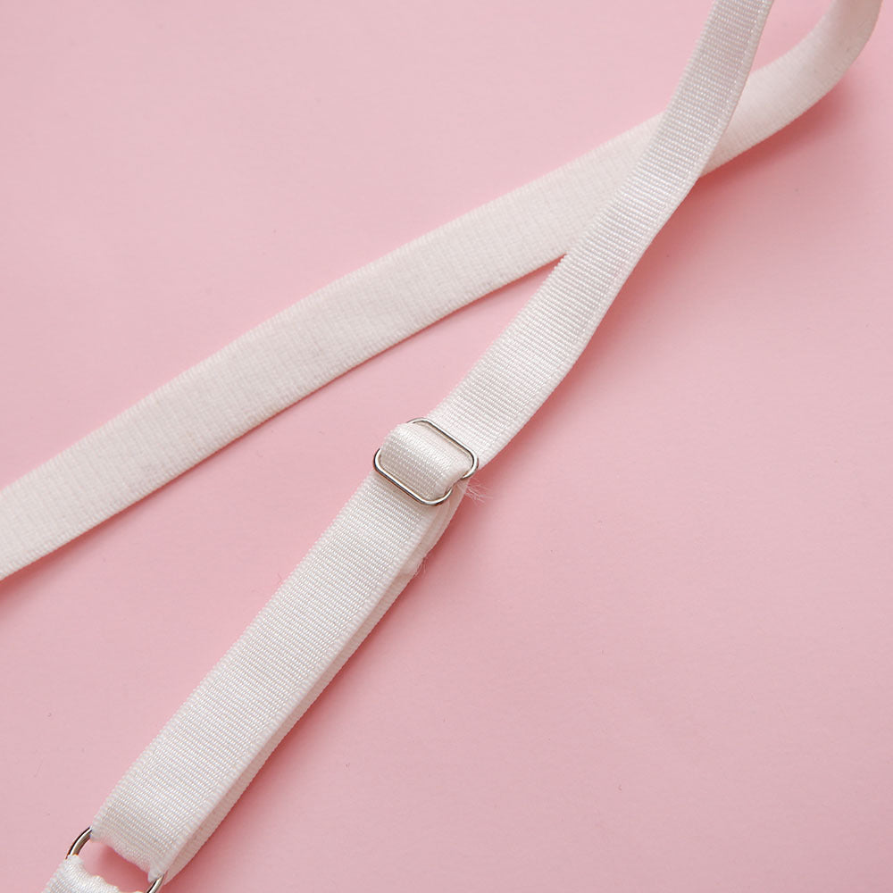 Lingerie sexy sexy con tuta in pizzo con anello in acciaio