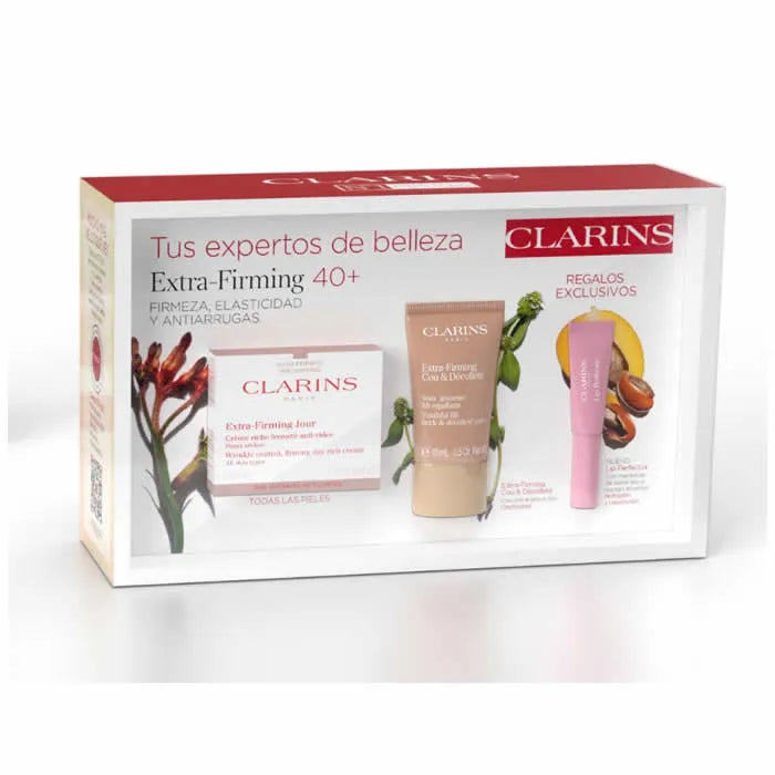 Clarins Extra-Firming Day Cream All Skin Types 50Ml Set 3 Pieces - CLARINS