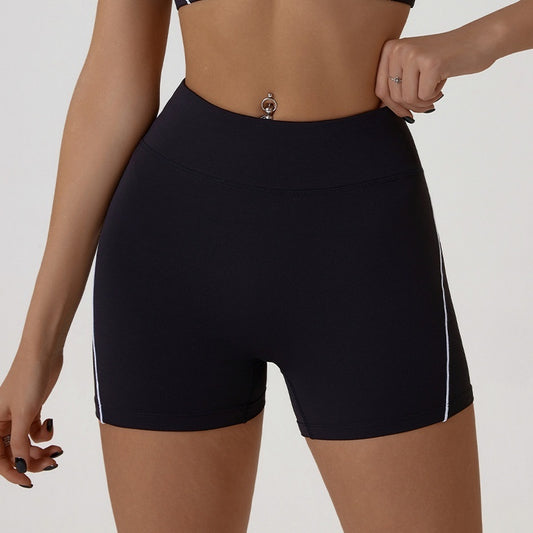 Quick-drying Nude Feel Yoga Shorts Hip Lifting Fitness Shorts