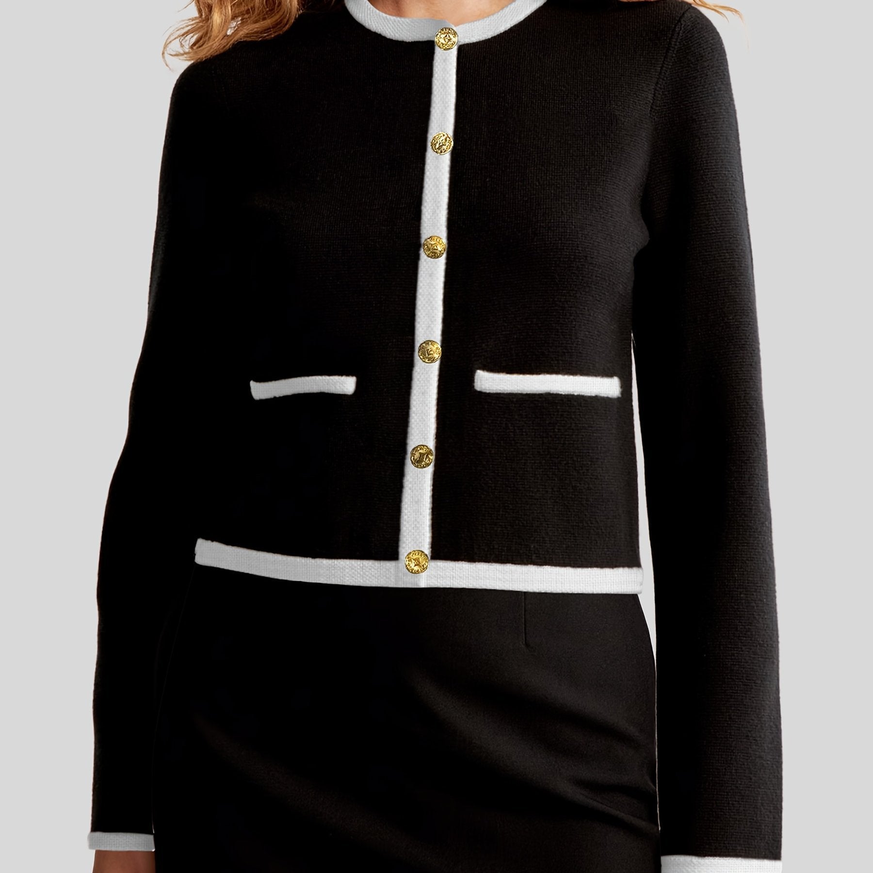 Women's Knit Cardigan Sweaters Spring Fashion Long