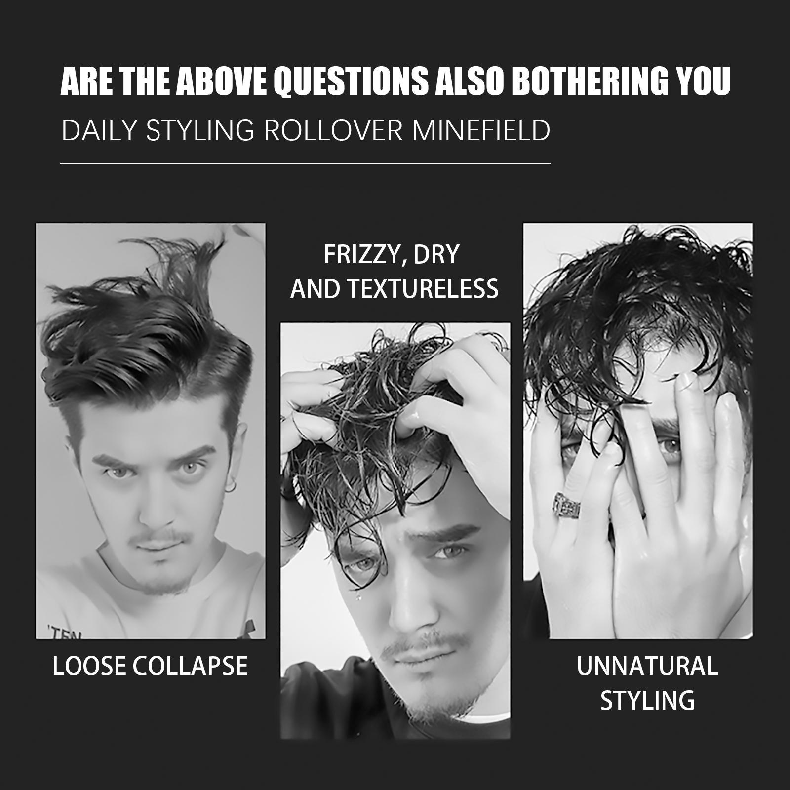 Hair Setting Spray - Volumizing Moisturizing Styling Spray With Niacinamide, Purslane Extract & Acetyl Glucosamine Long-Lasting Hold & Fresh Fragrance, 100ml Gel Haircare