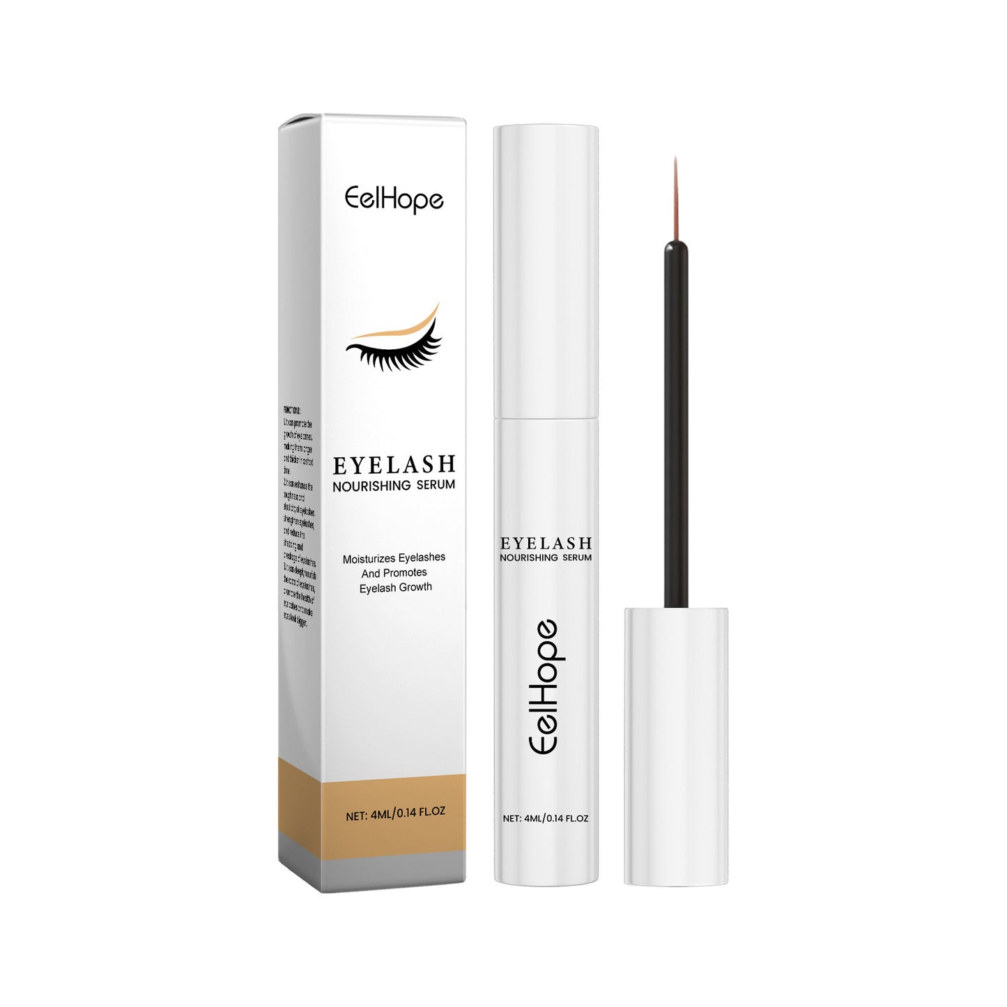 Eyelashe Gentle Moisturizing Black Long