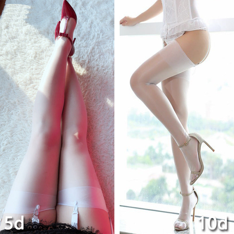 Retro Suspender Stockings Suit Ultra-thin