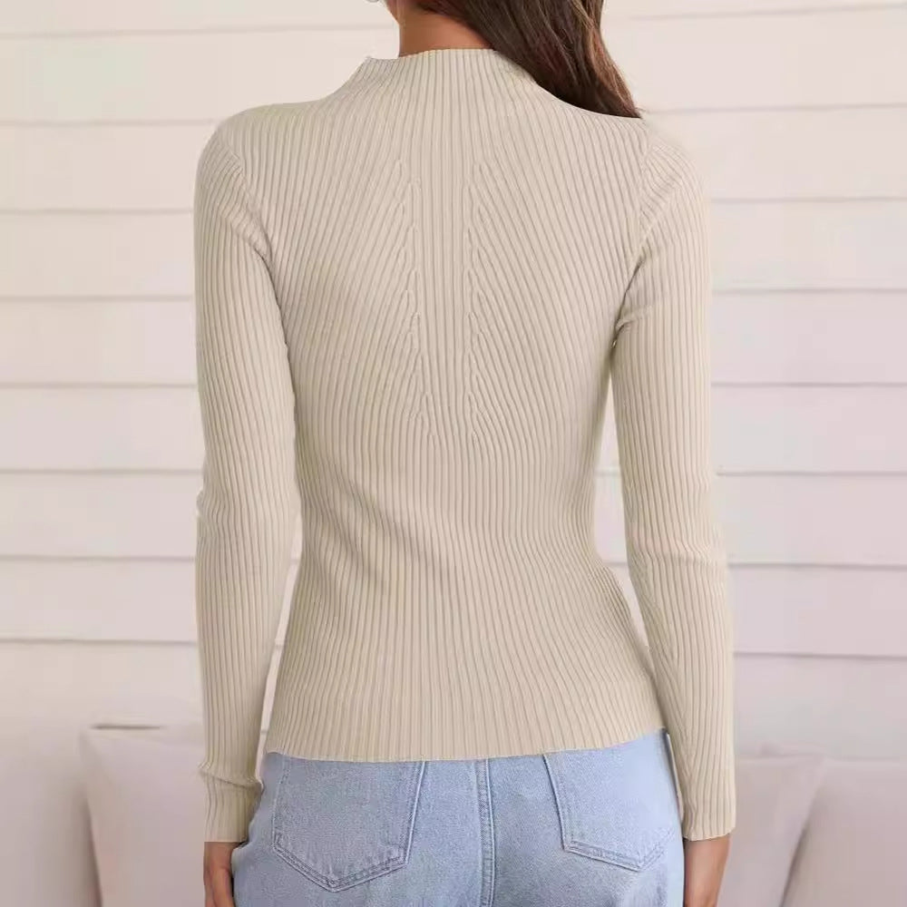 Fashionable Knitted Bottoming Shirt