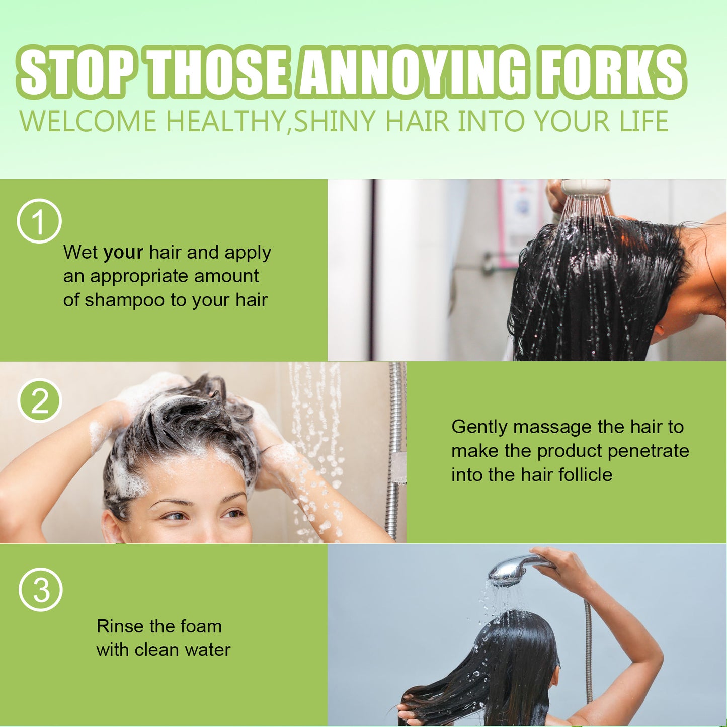 EELHOE Hair Enrichment Moisturizes Hair Repair Hair Root Thickening Hairline Strengthening Hair Treatment