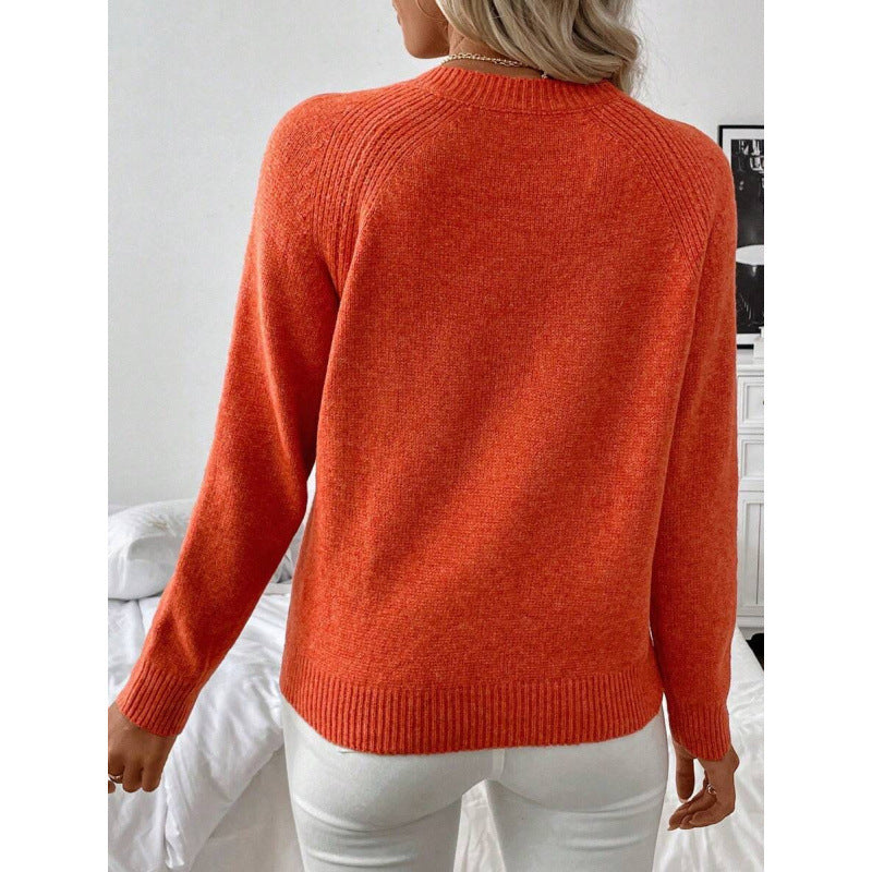 Women's Casual Cardigan Button Knitted Sweater