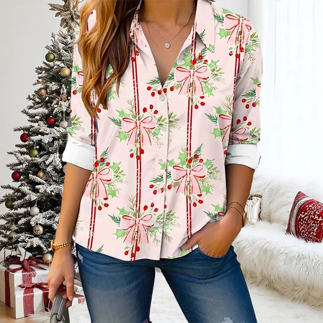 Fashionable New Womens Long-sleeve Shirt