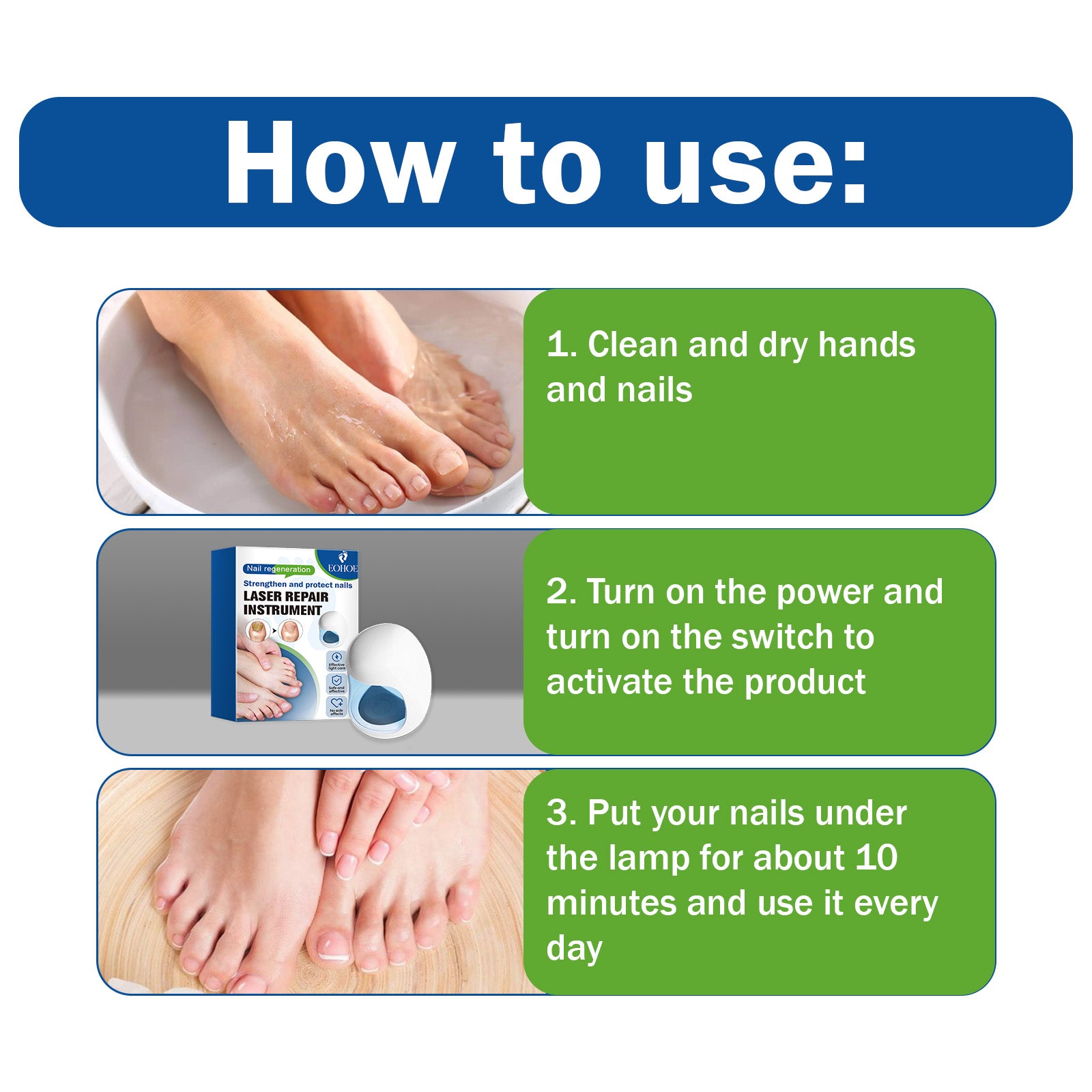 EOHOE Nail Care Instrument, Toenail Care Instrument, Soft Nail Care Instrument