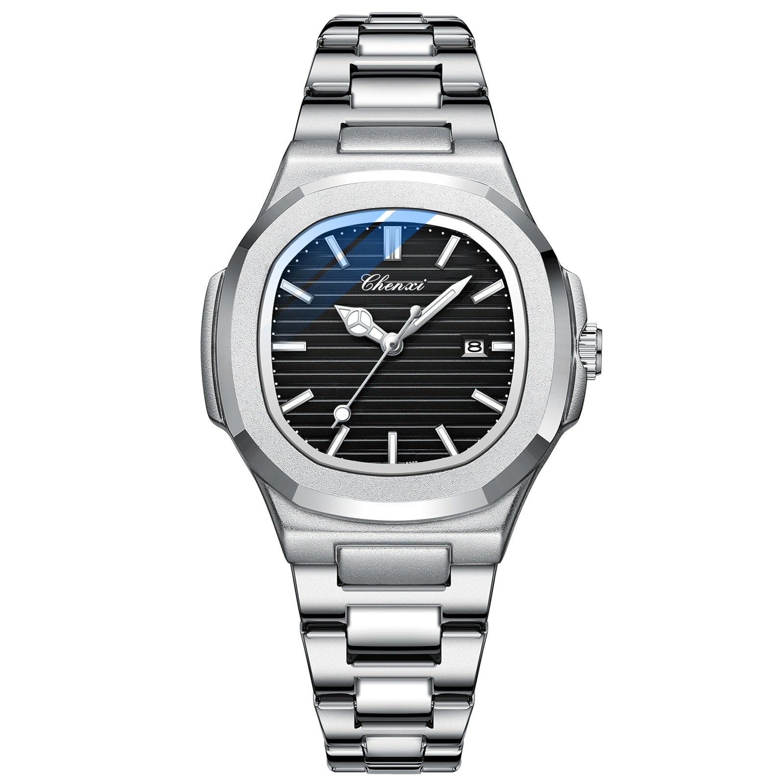 Chenxi Steel Watch Couple Luminous Waterproof Simple Fashion