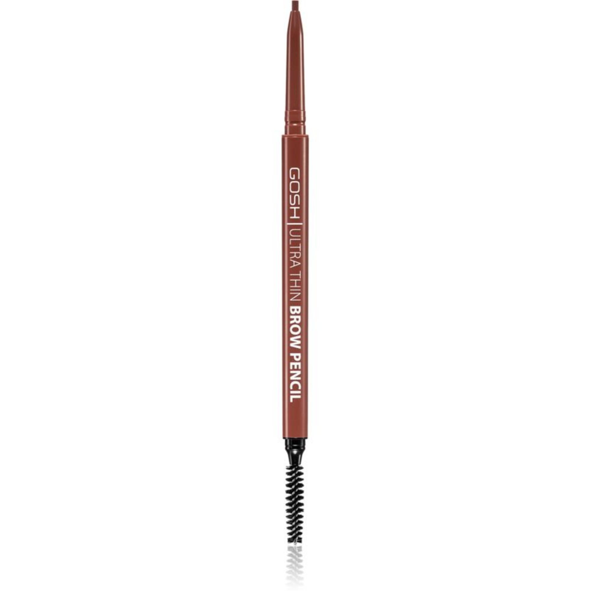 Gosh, Ultra Thin, Perfume-Free, Matte, Eyebrow Liquid Liner, 001, Brown, 0.09 g