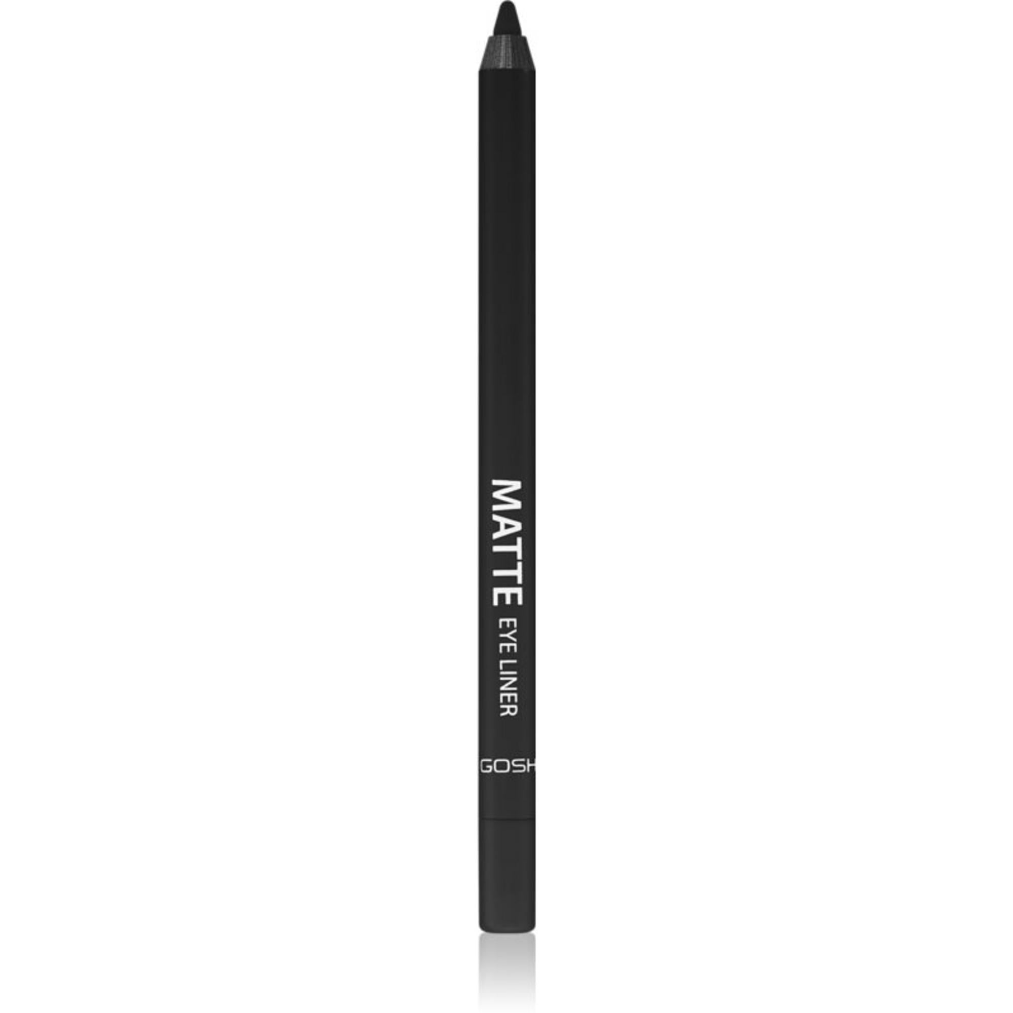 Gosh, Eyeliner Pencil, Pure vegan, Eyeliner, Matte, Liquid Eyeliner, 002, Matt Black, 1.2 g